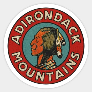 Adirondack Mountains Sticker